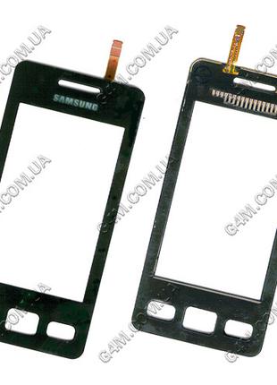 Тачскрин для Samsung S5260 чорний (Оригінал China)