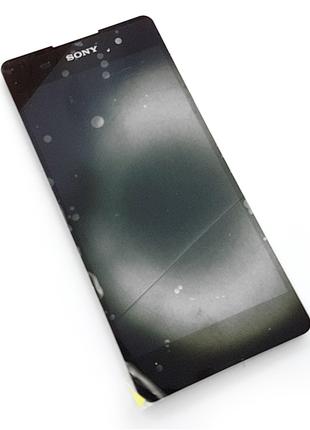 Дисплей Sony F3311 Xperia E5, черный с тачскрином, черный