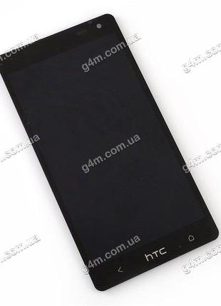 Дисплей HTC Desire 600 Dual sim, Desire 606w з тачскрином, чор...