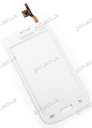 Тачскрин для Samsung S7262 Galaxy Star Plus Duos, белый с клей...
