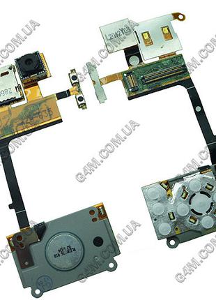 Шлейф Sony Ericsson W580i, S500i с компонентами полный комплек...