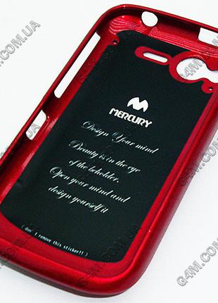 Накладка пластиковая MERCURY для HTC EVO 3D красная