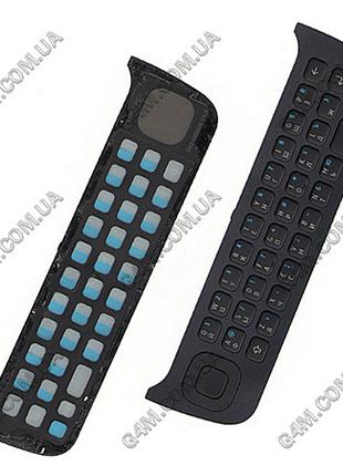 Клавіатура для Nokia N97 чорна, кирилиця (Оригінал) злегка б/у