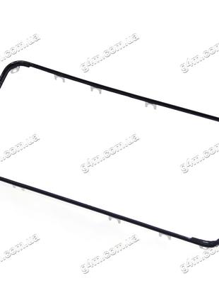 Рамка крепления дисплейного модуля для Apple iPhone 4G (черная)