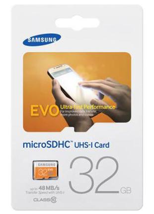 Карта пам'яті Samsung microSDHC 32GB EVO UHS-I Class 10 (MB-MP...