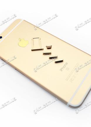 Корпус для Apple iPhone 6S золотий, висока якість
