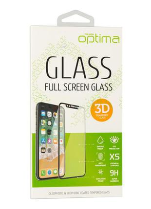 Защитное стекло Optima для Samsung A6s (3D стекло черного цвета)
