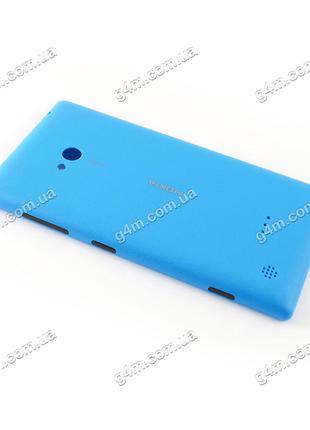 Задняя крышка для Nokia Lumia 720 голубая