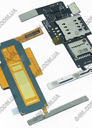Модуль Сім карти та карти пам'яті LG P970 Optimus