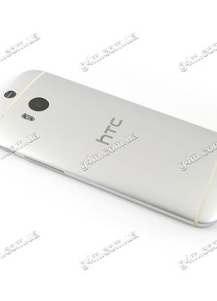 Задняя крышка для HTC One M8 серебристая (Оригинал)