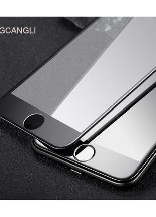 Защитное стекло Optima 5D для Apple iPhone SE (2020) (черное 5...
