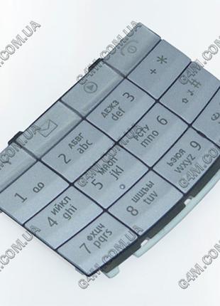 Клавіатура для Nokia X3-02 кольору-акація, кирилиця (Оригінал)