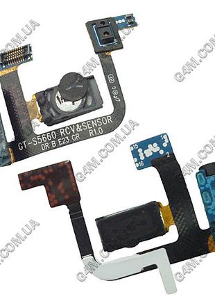 Конектор навушника (роз'єм гарнітури) для Samsung S5660 Galaxy...