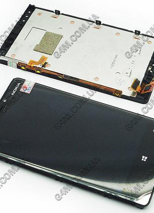 Дисплей Nokia Lumia 920 с тачскрином и рамкой (Оригинал)