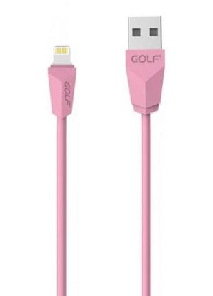 USB дата-кабель Golf Diamond Apple iPhone 5, 5S, 5C, 5SE, 6, 6...
