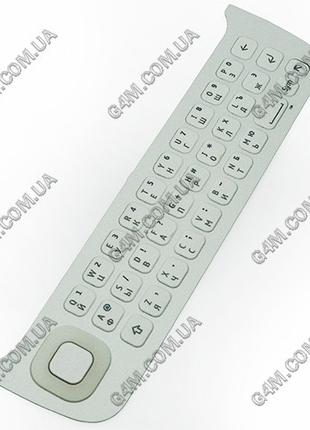 Клавіатура для Nokia N97 біла, кирилиця (Оригінал) злегка б/у