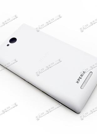Задняя крышка для Sony C2304, C2305, S39h Xperia C белая