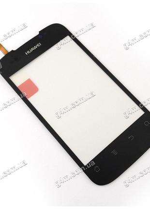 Тачскрин для Huawei C8650 черный с клейкой лентой