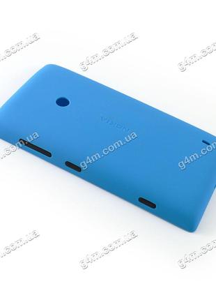 Задняя крышка для Nokia Lumia 520, Lumia 525 голубая