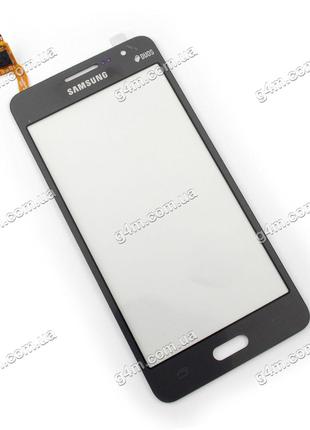 Тачскрин для Samsung G531H/DS Grande Prime VE темно-серый (Ори...