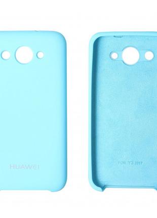 Накладка Original Soft Case для Huawei Y3 (2017 года) (берюзов...