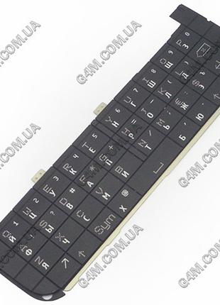 Клавіатура для Nokia 5730 Xpress Music нижня, чорна, кирилиця ...