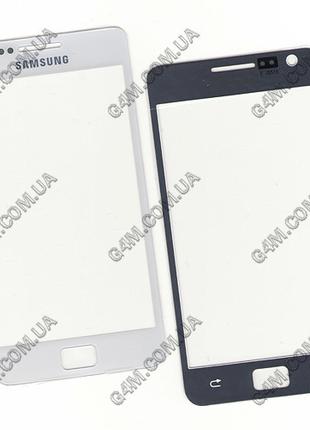 Стекло сенсорного экрана для Samsung i9100 Galaxy SII белое