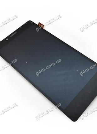 Дисплей Xiaomi Redmi Note з тачскрином, чорний