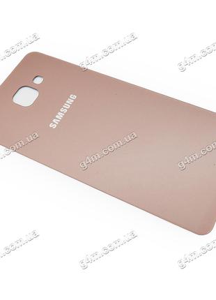 Задня кришка для Samsung A710 Galaxy A7 (2016) рожева