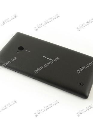 Задняя крышка для Nokia Lumia 720 черная
