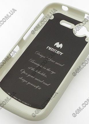 Накладка пластиковая MERCURY для HTC G12 S510e Desire S белая