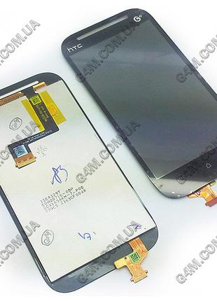 Дисплей HTC T528t One ST с тачскрином черный (Оригинал)