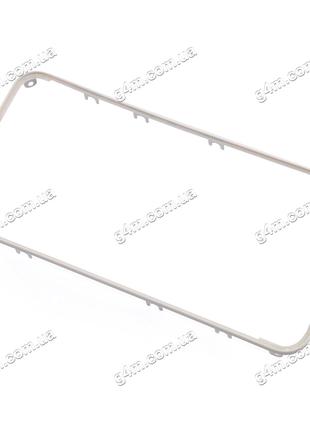 Рамка крепления дисплейного модуля для Apple iPhone 4G (белая)