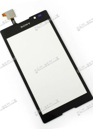 Тачскрин для Sony C2304, C2305, S39h Xperia C черный (Оригинал...
