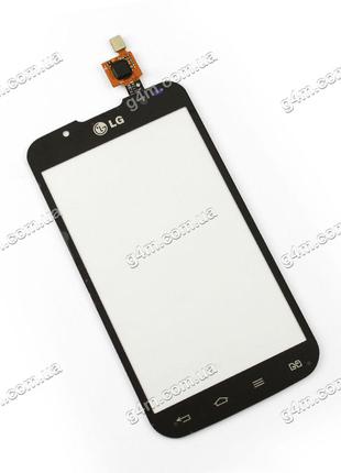 Тачскрин для LG P715 Optimus L7 II черный (Оригинал China)