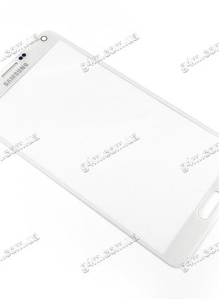 Скло сенсорного екрана для Samsung N910H Galaxy Note 4 біле