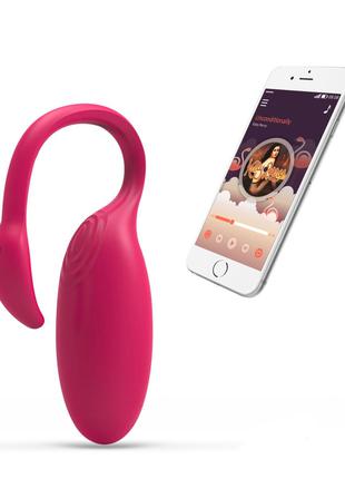 Смарт-виброяйцо Magic Motion Flamingo со стимулятором клитора,...