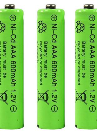 Аккумулятор AAA 1.2V 600 mAh Ni-Cd