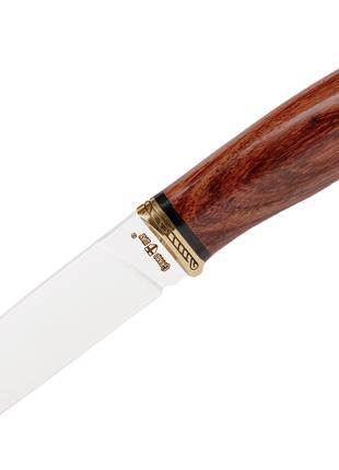 Нож нескладной, отличный вариант для туризма + кожаный чехол