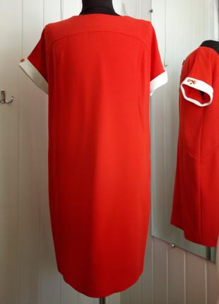 Червоне ділове плаття.  BOLERO