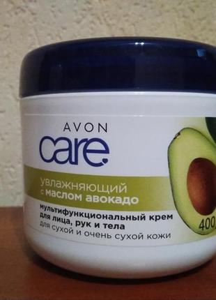 Крем для лица и тела с маслом авокадо avon care 400 ml