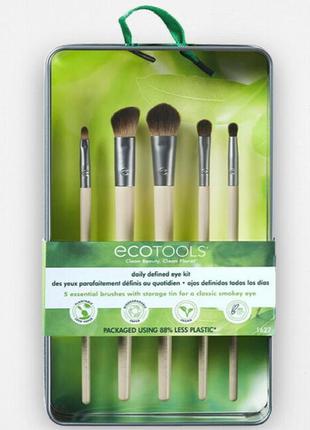 Набор кистей для макияжа глаз ecotools daily defined eye kit