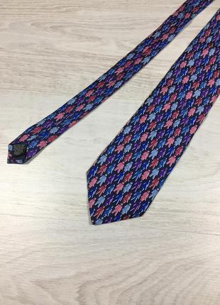 Красивый брендовый шелковый галстук tie rack made in italy silk