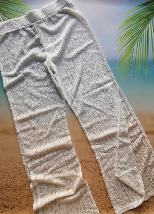 Пляжні ажурні штани