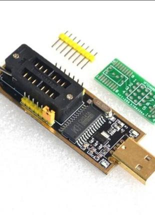 Премиум USB программатор CH341A Gold SPI FLASH
