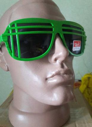Сонцезахисні окуляри ray ban aolise uv400 protection нові