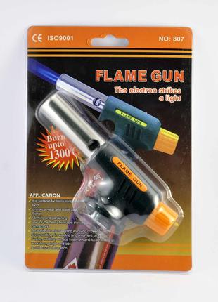 Газовая горелка с пьезоподжигом Flame Gun 807