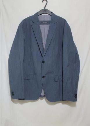 Новый пиджак темно-голубой хлопок 'marc o’polo' 54-56р