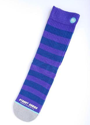 Носки street series, очень яркие цветные мужские носки, фиолет...