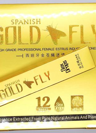 Шпанська мушка збуджуючі краплі для жінок Spanish Gold Fly 12стик